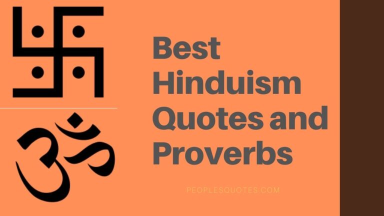 Hinduism quotes and proverbs