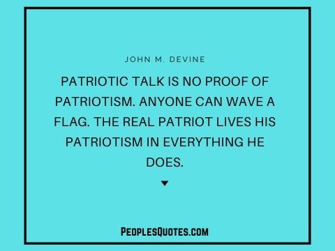 real patriotic quotes