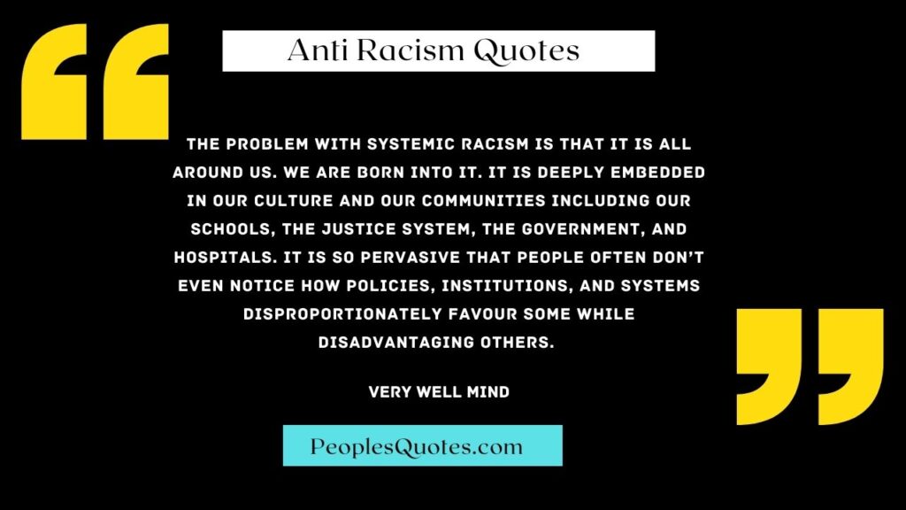 Anti Racism Quotes