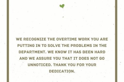 appreciation words for employees