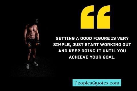 Gym and Home Workout Motivational Quotes