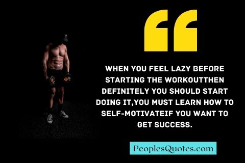 Gym Workout Quotes