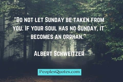 Beautiful Quotes on Sunday
