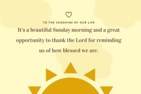 Sunday blessing quotes