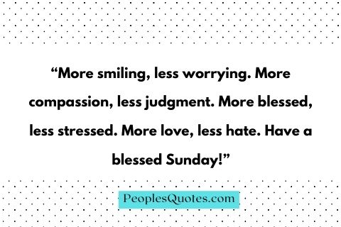  Blessed Sunday quotes