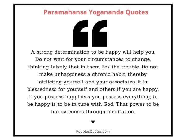 Yogananda meditation quotes