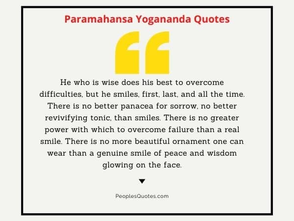 Best Quotes of Paramhansa Yogananda