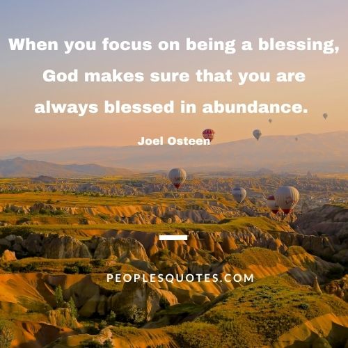 Abundant Blessings Quotes