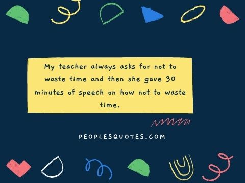 Funny Quotes About School Life with Images