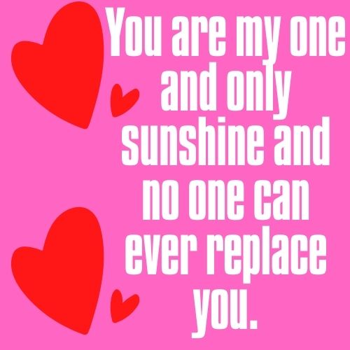 You are my sunshine picture quotes