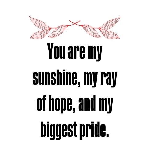 You are my sunshine 8