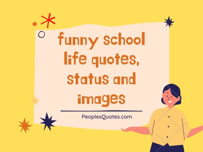 funny school life quotes, status and images