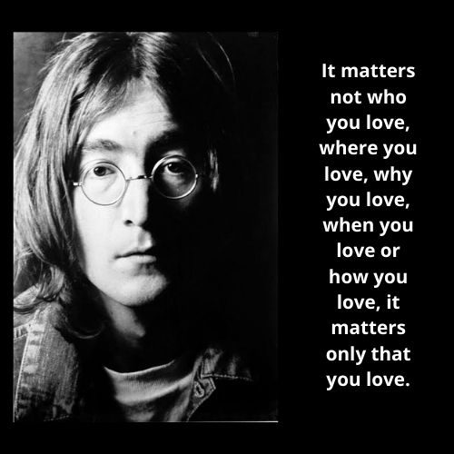 John Lennon Love Quote