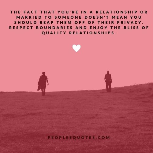 Privacy In A Relationship Quotes
