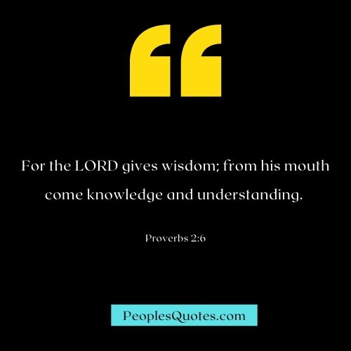 God's and Godly Wisdom Quotes
