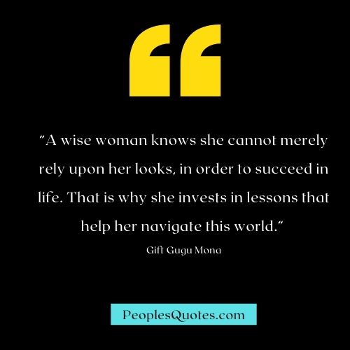 Inspiring Wisdom Quotes about Woman