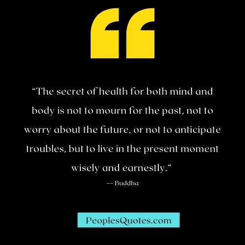 Buddha Quotes on Health