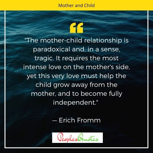mother-child relationship quote