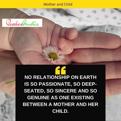 a mother and child quotes