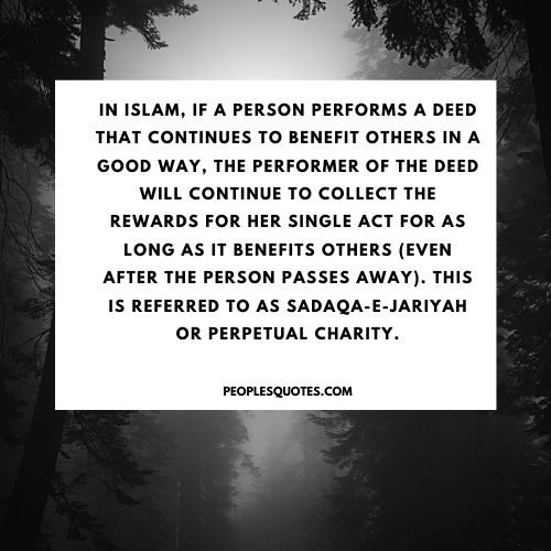 quotes on charity in Islam