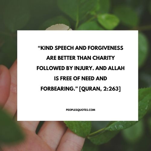 Islamic quotes about charity
