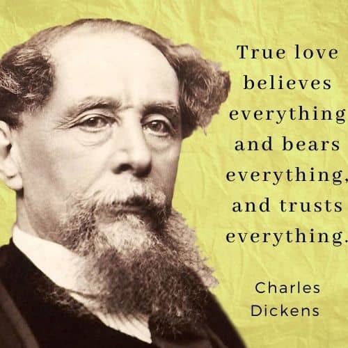 Charles Dickens quotes on love