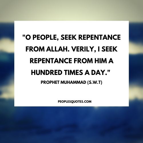 Quotes About Forgiveness in Islam by the Prophet Muhammad (PBUH)