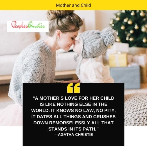 quotes about mother and child