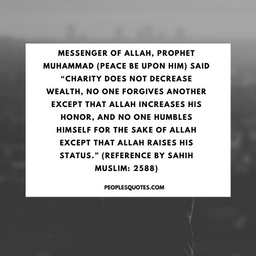 Quotes on Charity Prophet Muhammad (PBUH)