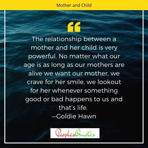 mother and child quotes