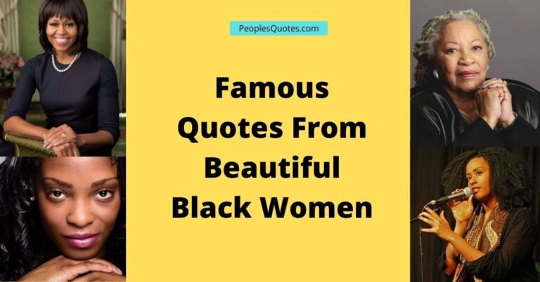 Famous Quotes by Beautiful Black Women