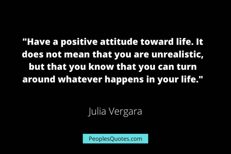 attitude positive quotes