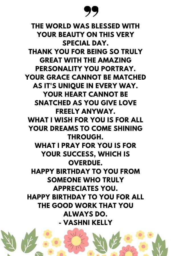 Birthday poem for girlfriend