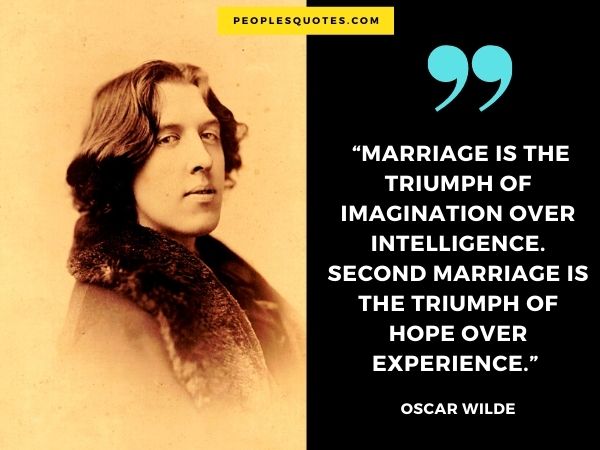 oscar wilde marriage quotes