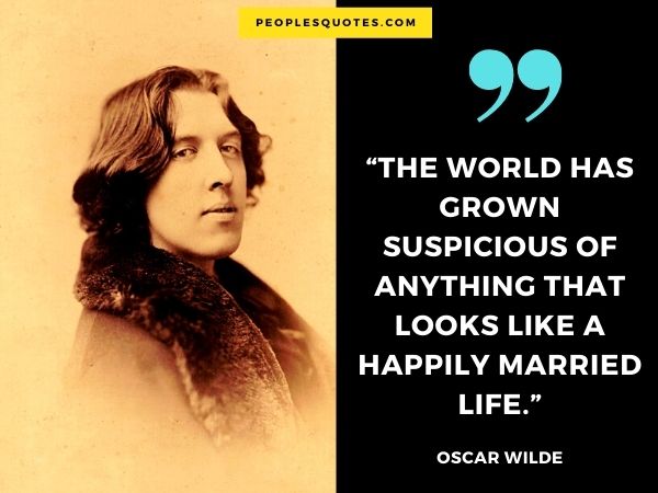 oscar wilde quotes about marriage
