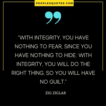 Quotes about integrity at work