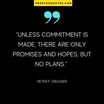 Peter Drucker Planning Quotes