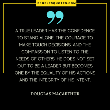 Confidence Leadership Quotes