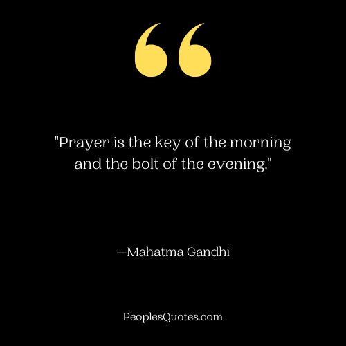 Powerful Morning Prayer Quotes