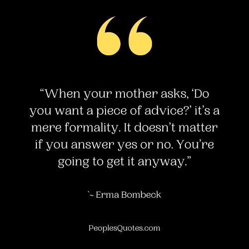 Sarcastic Quotes on Mother