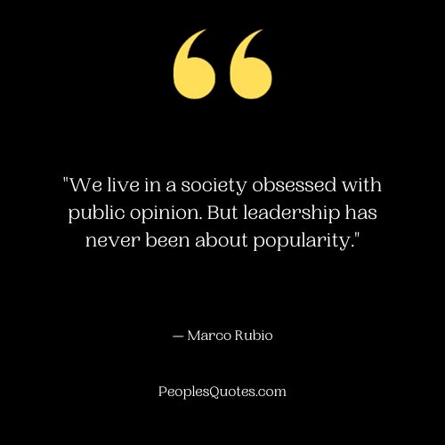 True Leader Quotes