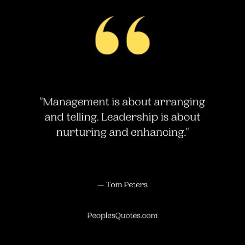 Inspiring true leadership quote